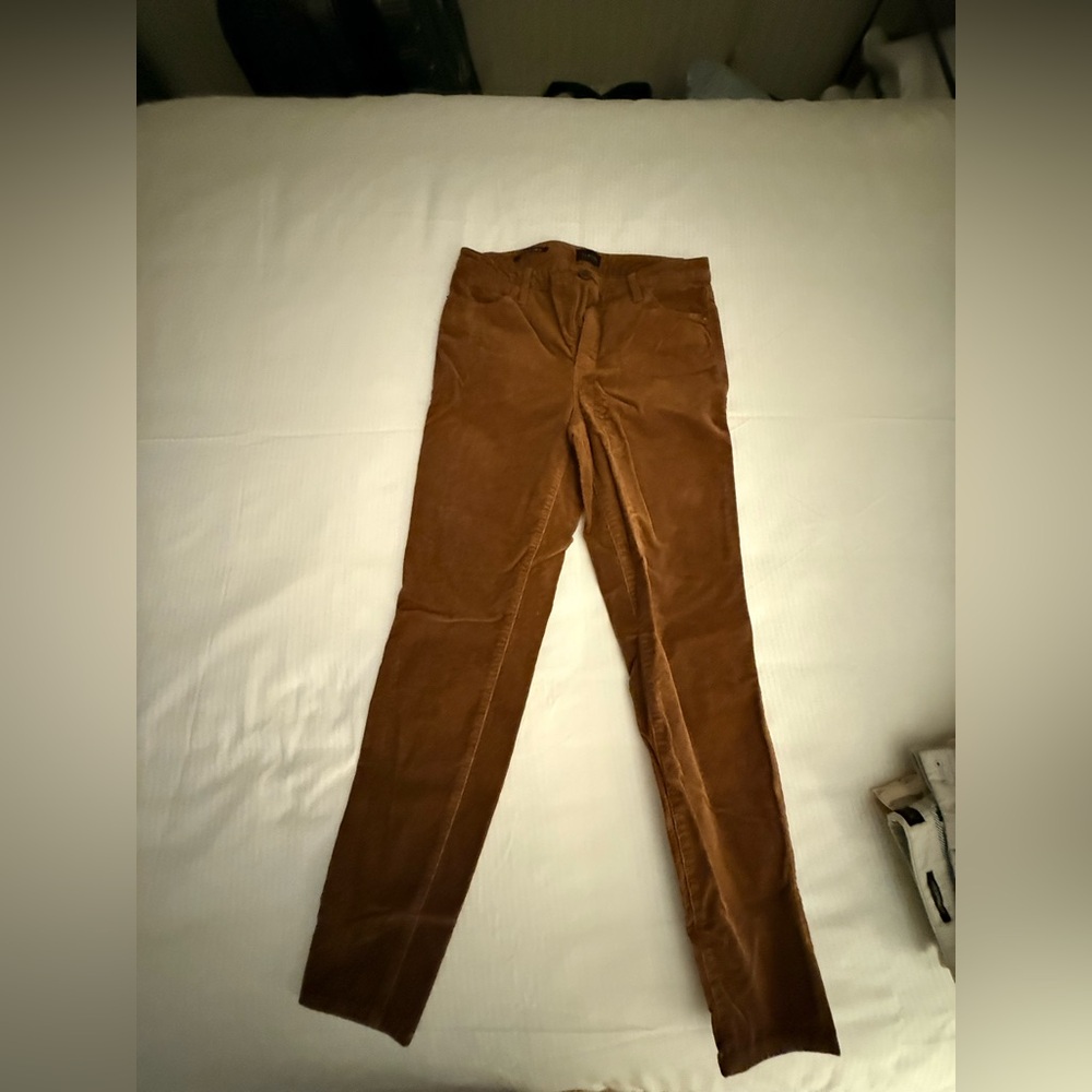 LOFT Women's Tan corduroy Skinny Jeans